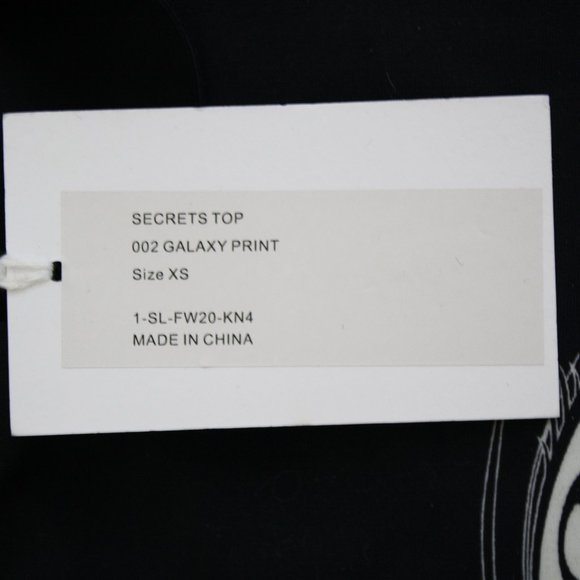 NWT Sandy Liang Secrets EYE print mock neck shirt - Picture 5 of 5